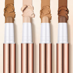 Women Facial Make Up Double-Headed Stick Portable Highlighter Shadow Bronzers Contouring Cosmetics for Professional, Type 3