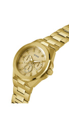 GUESS BR GLD CS W/BR GLD TR W/P GLD CHAMFER/SUN CHAMP MF DL/BR/P GLD BRCT