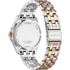 Citizen Women's Analogue Eco-Drive Watch with Stainless Steel Strap EO1213-85E, Multicolour, One Size, Bracelet