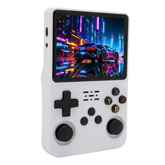 Dpofirs Handheld Game Console, 3.5 Inch IPS Screen, Mini Retro Console, Portable Pocket Console, 3000mAh Battery, Retro Emulator Systems, Portable Handheld Video Game Console (128G)