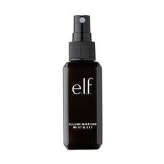 e.l.f. Cosmetics Illuminating Mist & Set Spray, Give Your Makeup A Radiant Finish, 2.02 Fluid Oz