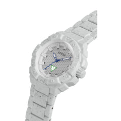GUESS US Men's White Analog Watch