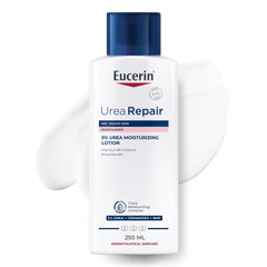 Eucerin Urea Repair Plus 5% Urea Body Lotion, Instant 48-Hour Relief from Dry Skin, Reduces Bumpy Skin and Roughness, Soothing Scent - 250ml
