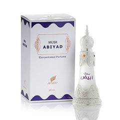 Musk Abiyad by Afnan Perfumes for Unisex - Concentrated Oil, 20ml