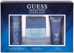 GUESS Seductive Gift Set for Men, Body Lotion Eau de Toilette 100 ml + Shower Gel 200 ml + Deodorizing Body Spray 226 ml