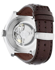 Tissot Mens PRS 516 Powermatic 80 316L Stainless Steel case Automatic Watch, Brown, Leather, 20 (T1314301603200)