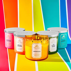 Bath And Body Works White Barn Midnight Blue Citrus Scented 3-Wick Candle 411g with Essential Oil