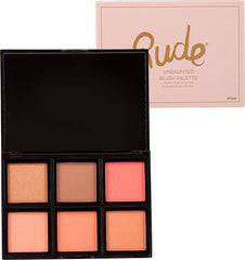 Rude Cosmetics Undaunted Blush Palette, Multicolor, 18 g