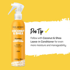 Marc Anthony 100% Extra Virgin Coconut Oil & Shea Butter Leave-In Conditioner, 250 Ml