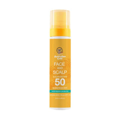 Australian Gold Face & Scalp Sunscreen Mist SPF 50 | Non-Greasy, 3.4 Fl Oz