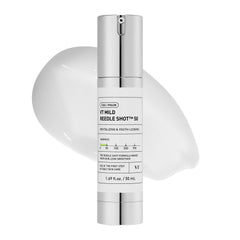 VT COSMETICS Mild Reedle Shot 50, Day & Night Repairing Essence for Dull, Tired Skin 1.69Fl Oz(50ml)
