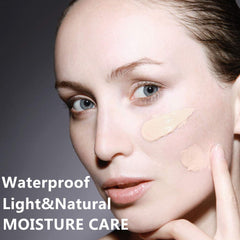 Air Cushion CC Foundation Mushroom BB Cream Brightening Skin Tone Moisturizing Dry Face Makeup Light Coverage Pores(13g)