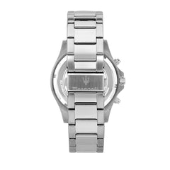 Maserati Sfida Men's Watch Limited Edition Chronograph Analogue - R8873640018, silver, 44mm, Bracelet