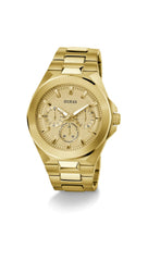 GUESS BR GLD CS W/BR GLD TR W/P GLD CHAMFER/SUN CHAMP MF DL/BR/P GLD BRCT