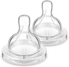 AVENT Philips Classic Teat One Slot Variable Flow - 3months+ (2Pc. Pack)