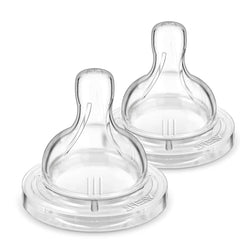 AVENT Philips Classic Teat One Slot Variable Flow - 3months+ (2Pc. Pack)