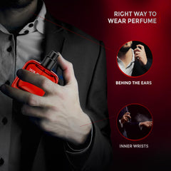 Wild Stone Red Long Lasting Eau de Parfum for Men, 30ml