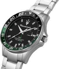 Maserati Men's Watch, SFIDA Collection, in Steel - R8853140005, Silver, 44mm, Bracelet, Silver, 44mm, Bracelet