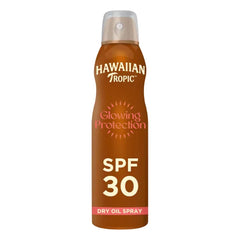 Hawaiian Tropic Protective Continuous Spray Oil SPF 30 β Broad Spectrum UVA/UVB Sun Protection - 180 ml