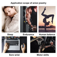 MAKINGTEC Anti Static Wristband,Wireless Rhombus Antistatic Wrist Strap,Strap Anti Shock Wristband Silicone Improve Sleep Winter Electrostatic Removal Bracelet for Men and Woman