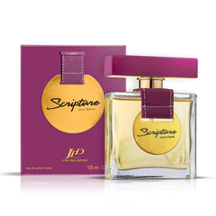 JPD Parfum Jean Paul Dupont Scripture Eau de Parfum for Women, Fresh & Woody Long Lasting Feminine Fragrance, Body Perfume for Women - 100ml