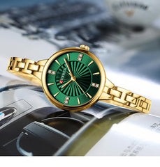 CURREN 9097 - GOLD GREEN