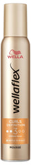 Wella Wellaflex Curl Defining Mousse - Strong Hold, Perfect Definition, Natural Finish, Silicone Free, Dermatologically Tested - 200ml