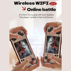 Actualia MIYOO A30 Retro Handheld Game Console with 11000 Games, 2.8-inch IPS Screen Cortex-A7 Linux System 128G Arcade Gaming Console for Children Adult