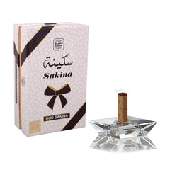 Naseem Perfumes Oud Sakina Incense | No Charcoal Required | No Burner Required | For All Seasons | Relaxing Fragrance For Home