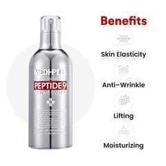 MEDI-PEEL All in ONE Skincare With 9 Peptides | | Korean Cosmetics | Volume Essence + Serum + Cream | 100 ml | K-Beauty