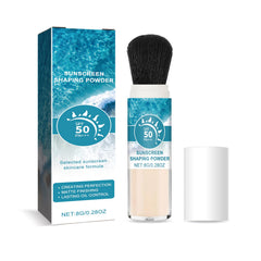Hair Sunscreen Powder, Mineral Sunscreen Setting Powder, Lasting Lightweight Breathable, Suitable for All Skin Types(0.28 Oz)