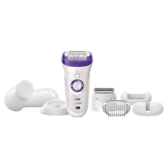 Braun Silk-epil 9 9-579 Wet & Dry Epilator With 7 Extras
