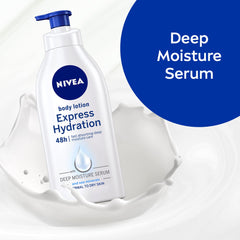 NIVEA Body Lotion Normal & Dry Skin, Express Hydration Sea Minerals - 625ml