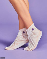 MBeauty Exfoliating Magic Foot Socks, Single Use 1 Pair Moisturizing Socks, Softens & Removes Dead Calluses, Infused With Natural Ingredients, For Soft & Refreshed Foot (Pack of 1)