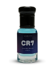 luxify scent CR7 BLUE Attar long lasting 24hr+,made with extracting original dna(pack of 1)6ml