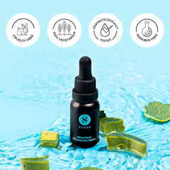 SUGAR Cosmetics Aquaholic Hyaluronic Serum | Hydrating Serum Infused With Hydraulic Acid | For Firmer, Smoother and Plumper Looking Skin | 15ml
