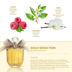 women'secret Women Secret Gold Seduction Eau De Parfum For Women, 100 Ml