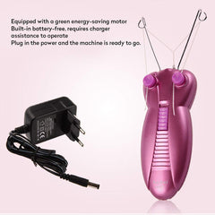 Electric Body Facial Hair Removal for Women, Facial Epilator Cotton Thread Epilator Trimmer Hair Remover, for Removes Facial Hair, home use