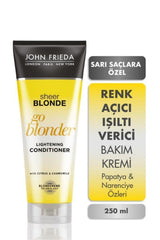 John Frieda Go Blonder Blonde Lightening Conditioner, 250ml