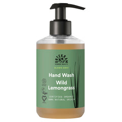 Urtekram Hand Wash, All Skin Types - Wild Lemongrass, Vegan, Organic, Natural Origin, 300 Ml