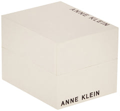 Anne Klein Women's Quartz Watch with Analog Display and Stainless Steel Bracelet AK3898BKST Black