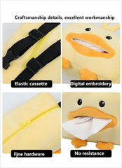 Ideal Swan Car Tissue Holder - Seatback Tissue Box, Car Accessories Cute, Car Storage, Car Decoration, Cartoon Tissue Box for car (duck)