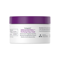 Cetaphil Clay Mask by Pro, Dermacontrol Purifying Clay Face Mask with Bentonite Clay for Blackheads and Pores, Designed for Oily, Sensitive Skin, 3 oz
