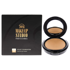 Make-Up Studio Velvet Foundation - WB4 Warm Beige for Women - 0.27 oz Foundation