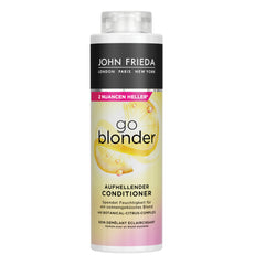 John Frieda Go Blonder Conditioner - Economy Size: 500ml - Lightening - Hair Type: Blonde, Blonde, Cabinet Size