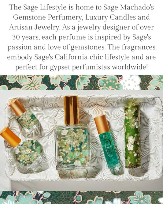 SAGE Roll On Perfume Oil by The Sage Lifestyle, 1/4 Oz/7 ml