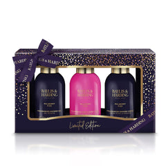 Baylis & Harding Limited Edition Mulberry Fizz Luxury Bathing Mini Treats Gift Set - Vegan Friendly