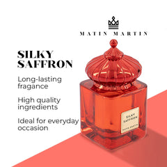 MATIN MARTIN Silky Saffron Eau de Parfum for Women and Men