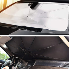 helloleiboo Showay Car Windshield Sun Shade UV Rays and Heat Sun Visor Protector Foldable Reflector Umbrella brella Shield