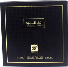 Rihanah Ithrah Al Oud, Natural Spray, Eau-De-Perfume 100ml (3.4 FL. Oz), Unisex Perfume, Imported Fragrance Made in Dubai UAE